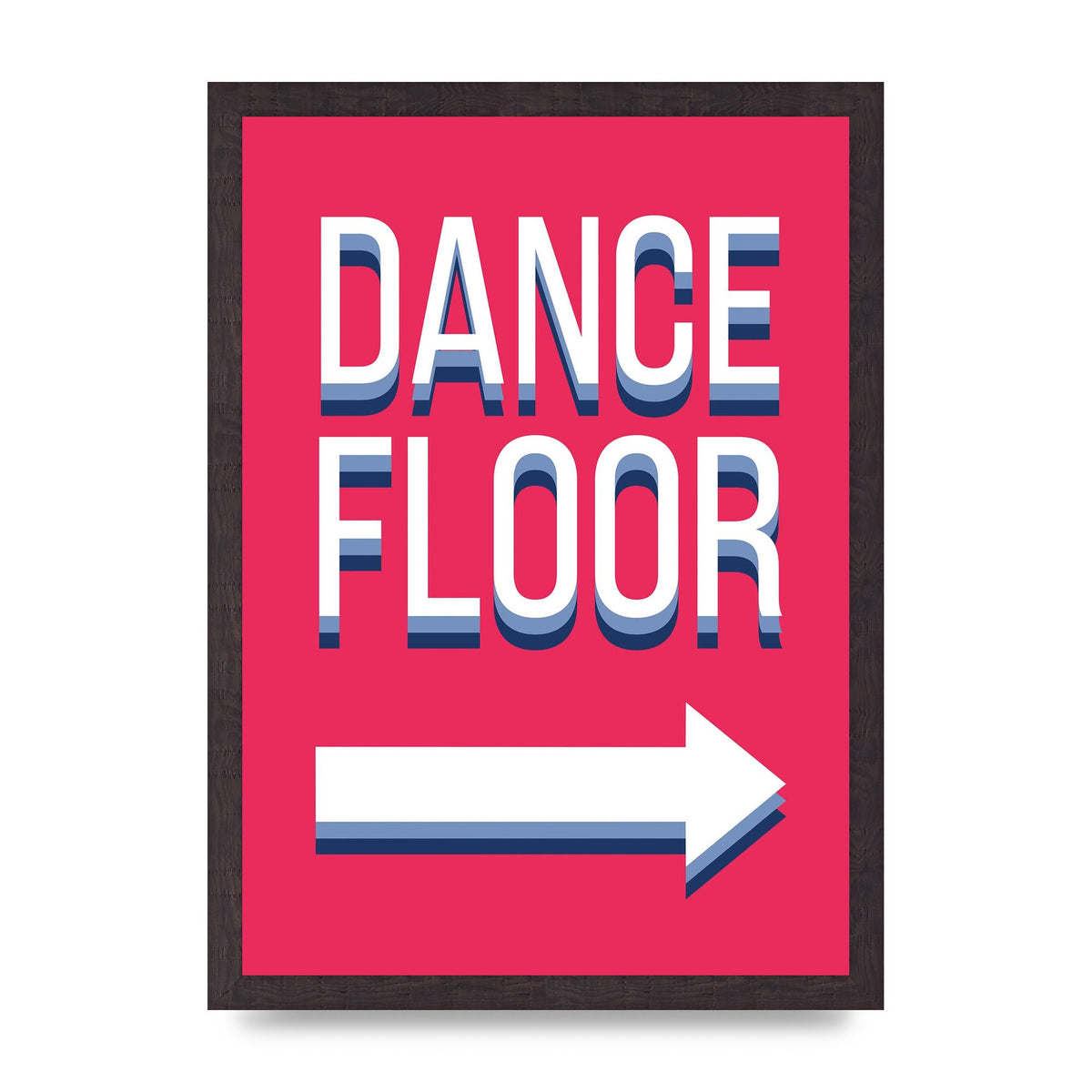 Dance Floor Right" Art For The Home - A3 framed