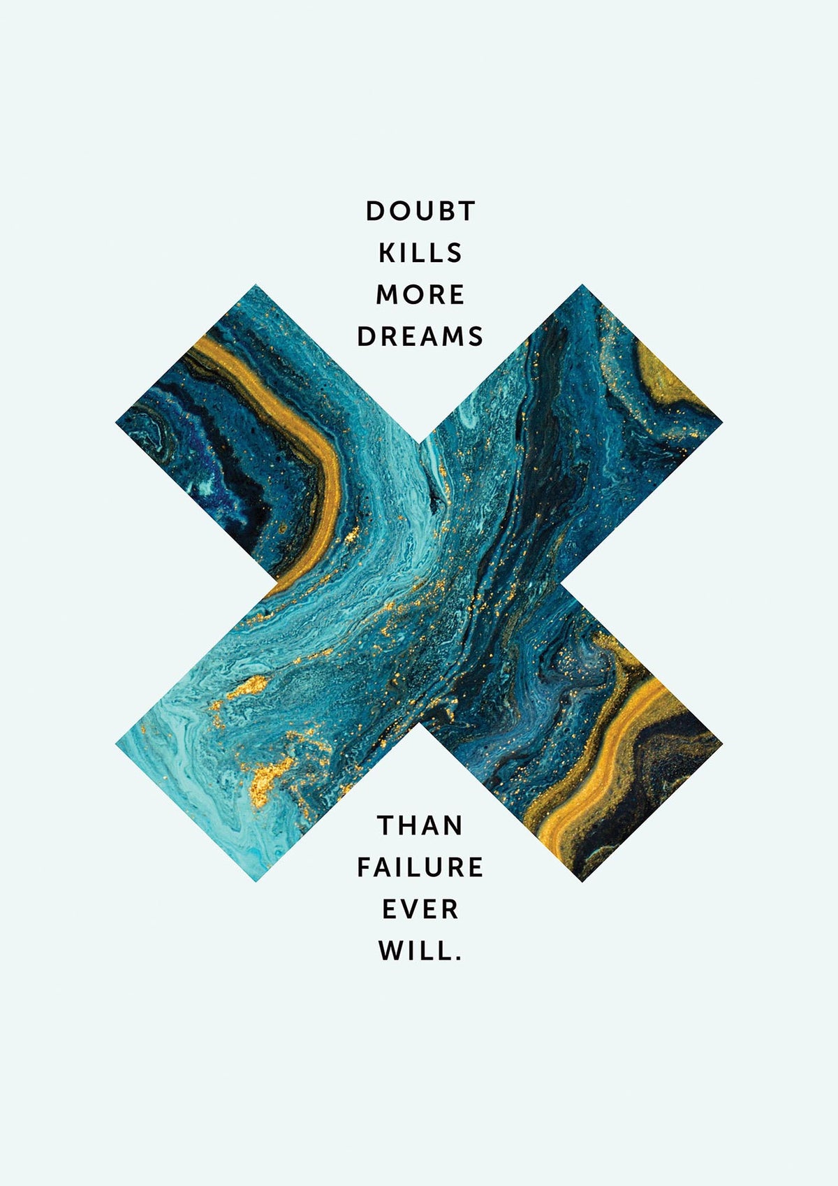 Doubt Kills More Art For The Home - detail