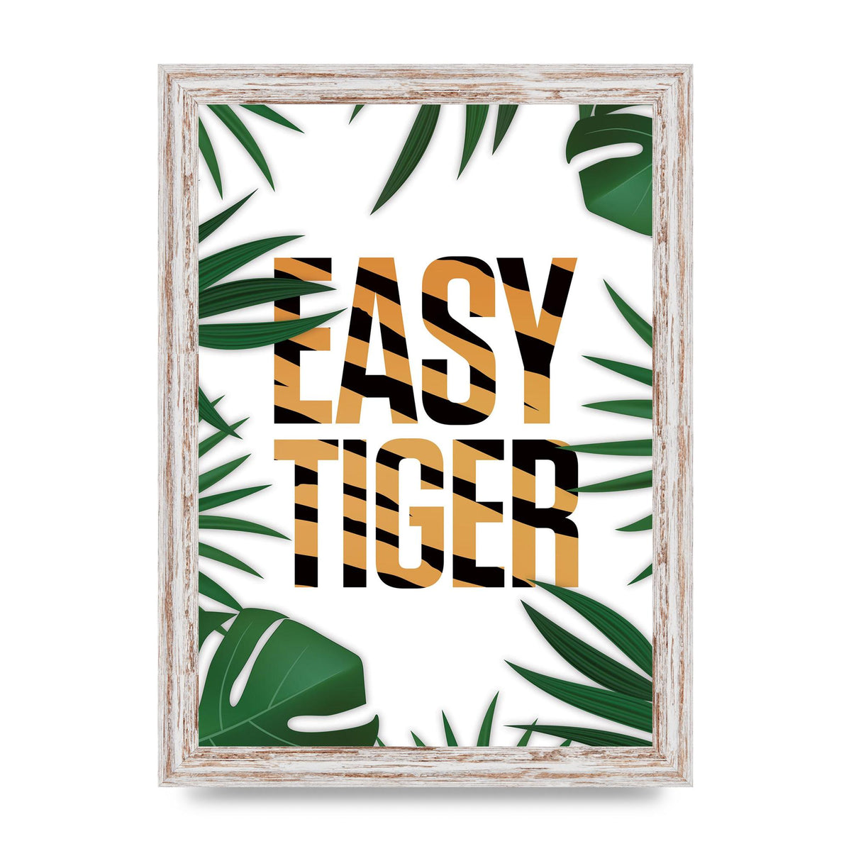 Easy Tiger" Art For The Home - A4 framed