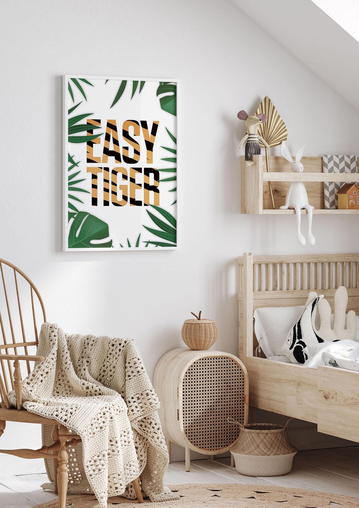 Easy Tiger" Art For The Home - nursery 1