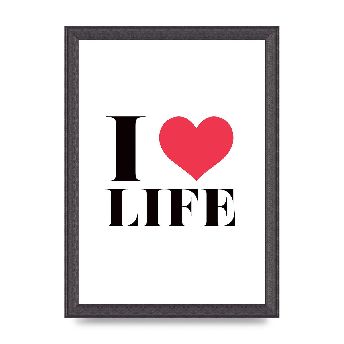 I Heart Life" Art For The Home - A4 framed