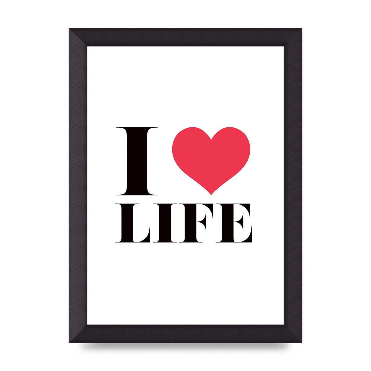 I Heart Life" Art For The Home - A4 framed