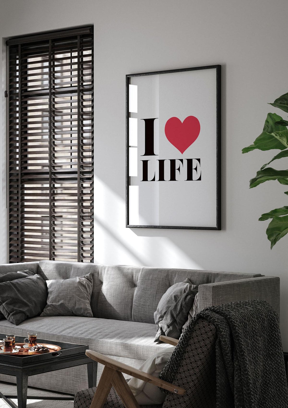 I Heart Life" Art For The Home - living room 1