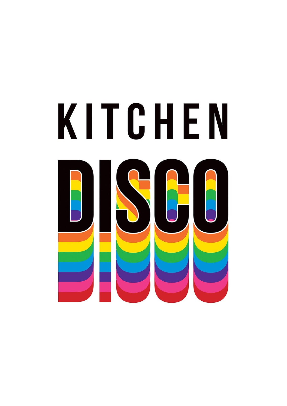 Kitchen Disco Wall Art - detail