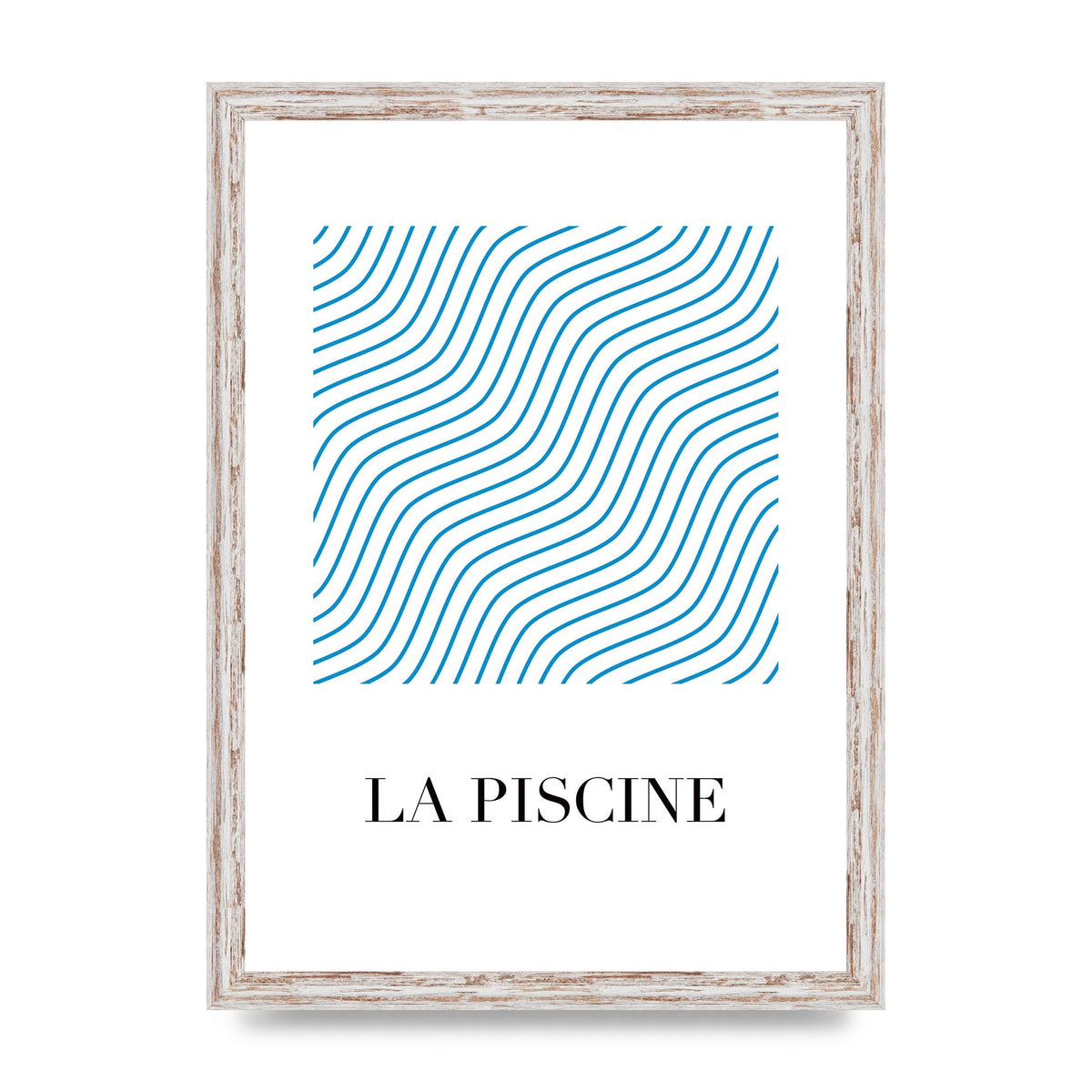 La Piscine Art For The Home - A3 framed