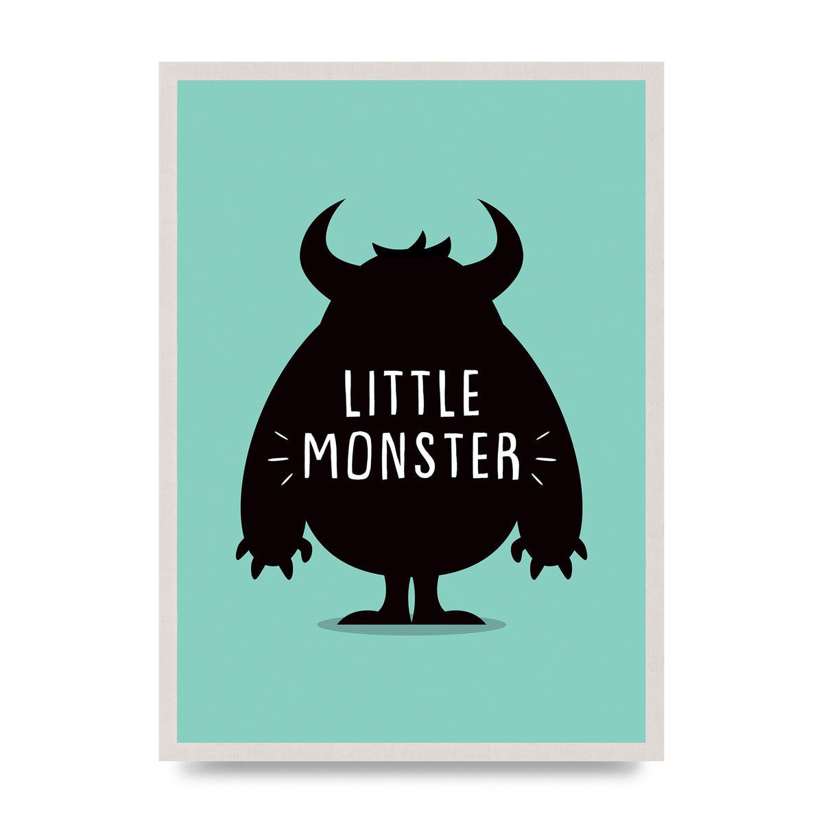 Little Monster Art For The Home - A2 framed