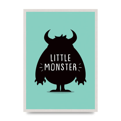 Little Monster Art For The Home - A2 framed