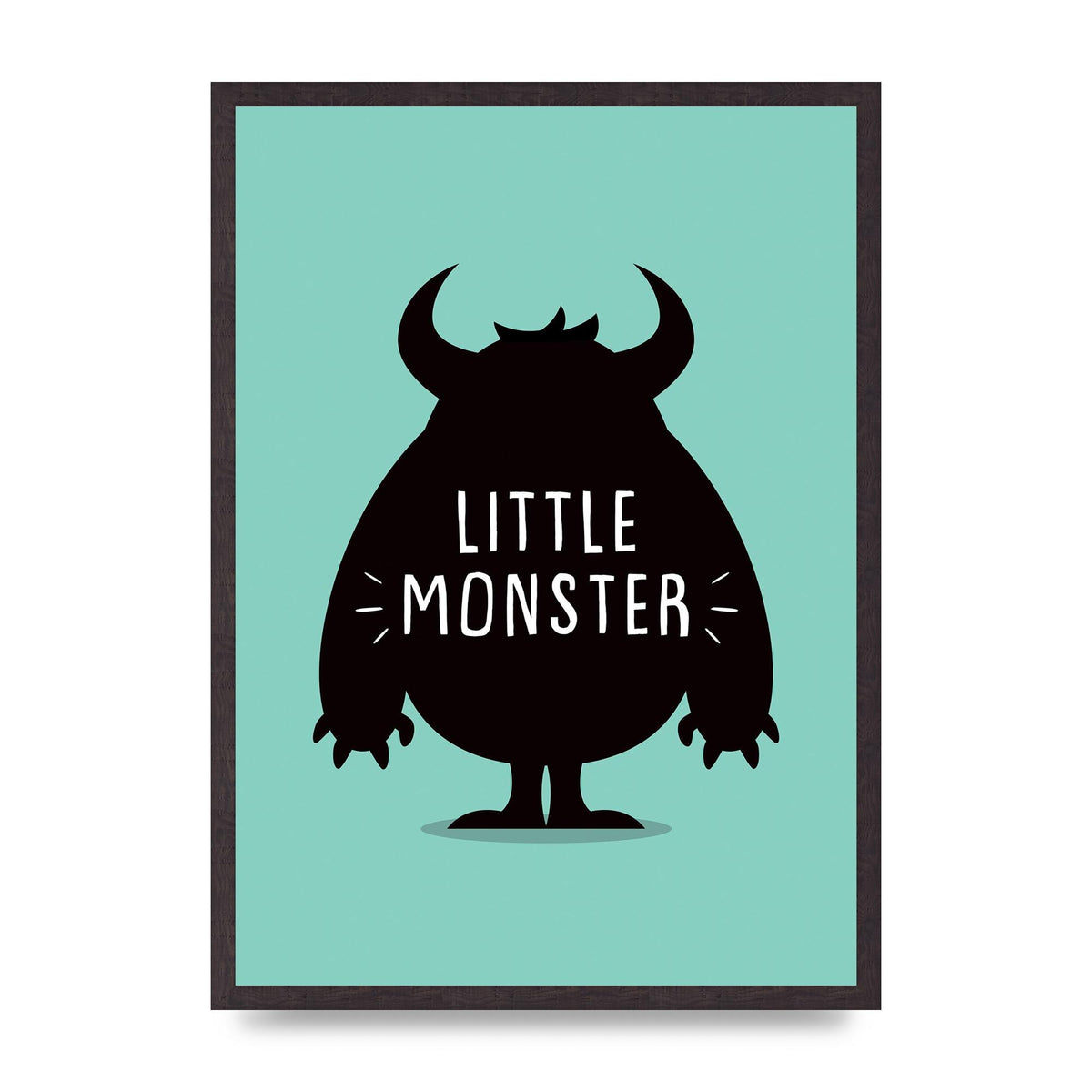 Little Monster Art For The Home - A2 framed