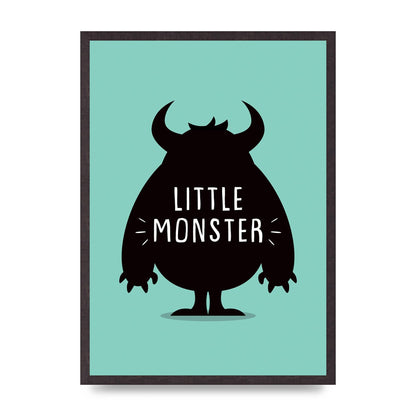 Little Monster Art For The Home - A2 framed