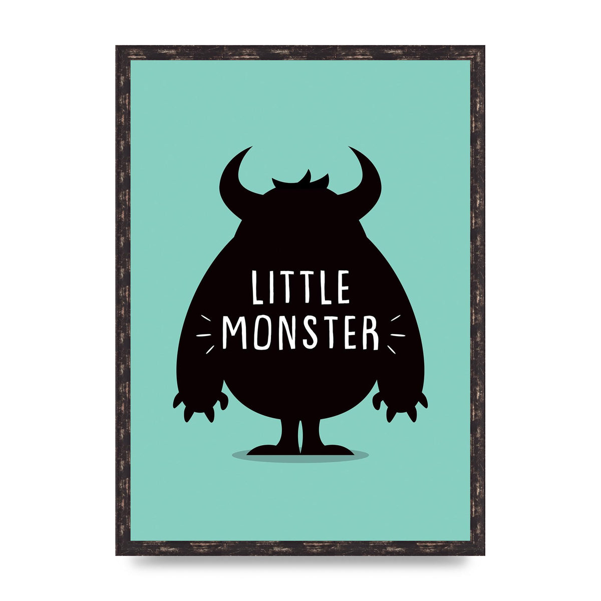 Little Monster Art For The Home - A2 framed