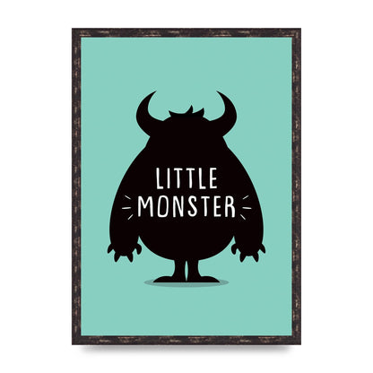 Little Monster Art For The Home - A2 framed