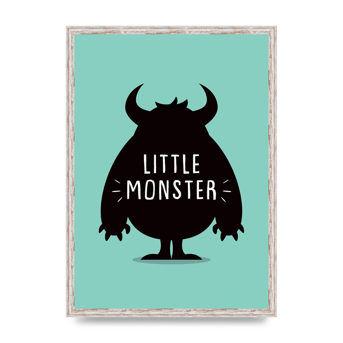 Little Monster Art For The Home - A2 framed