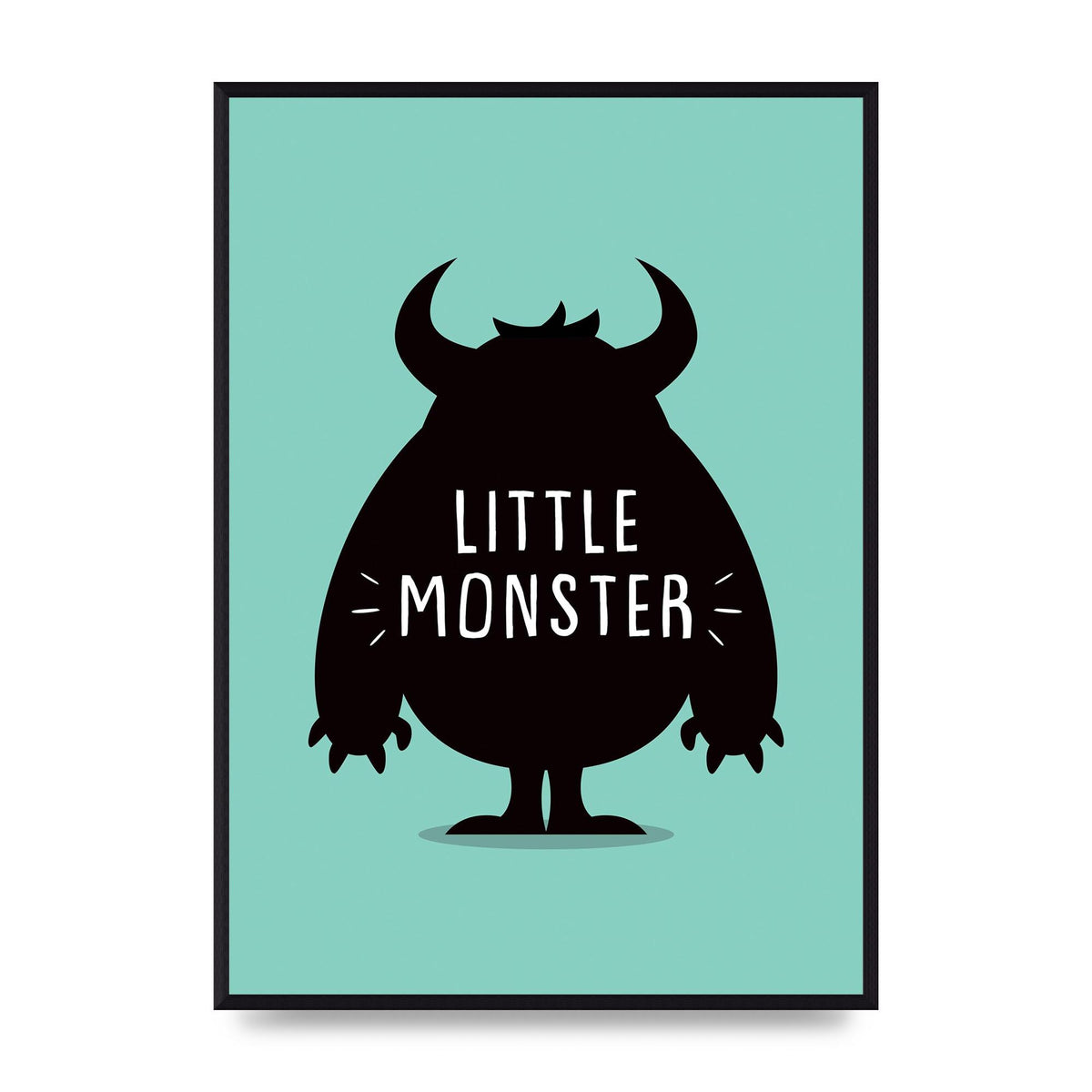 Little Monster Art For The Home - A2 framed