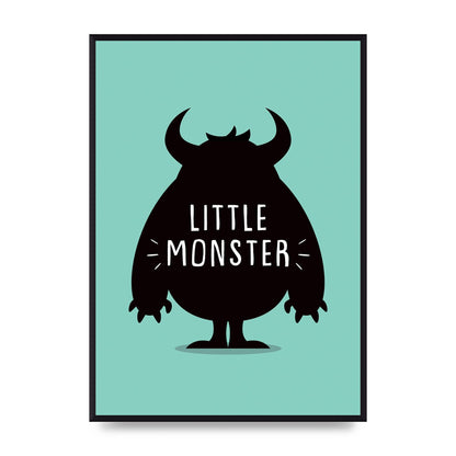 Little Monster Art For The Home - A2 framed