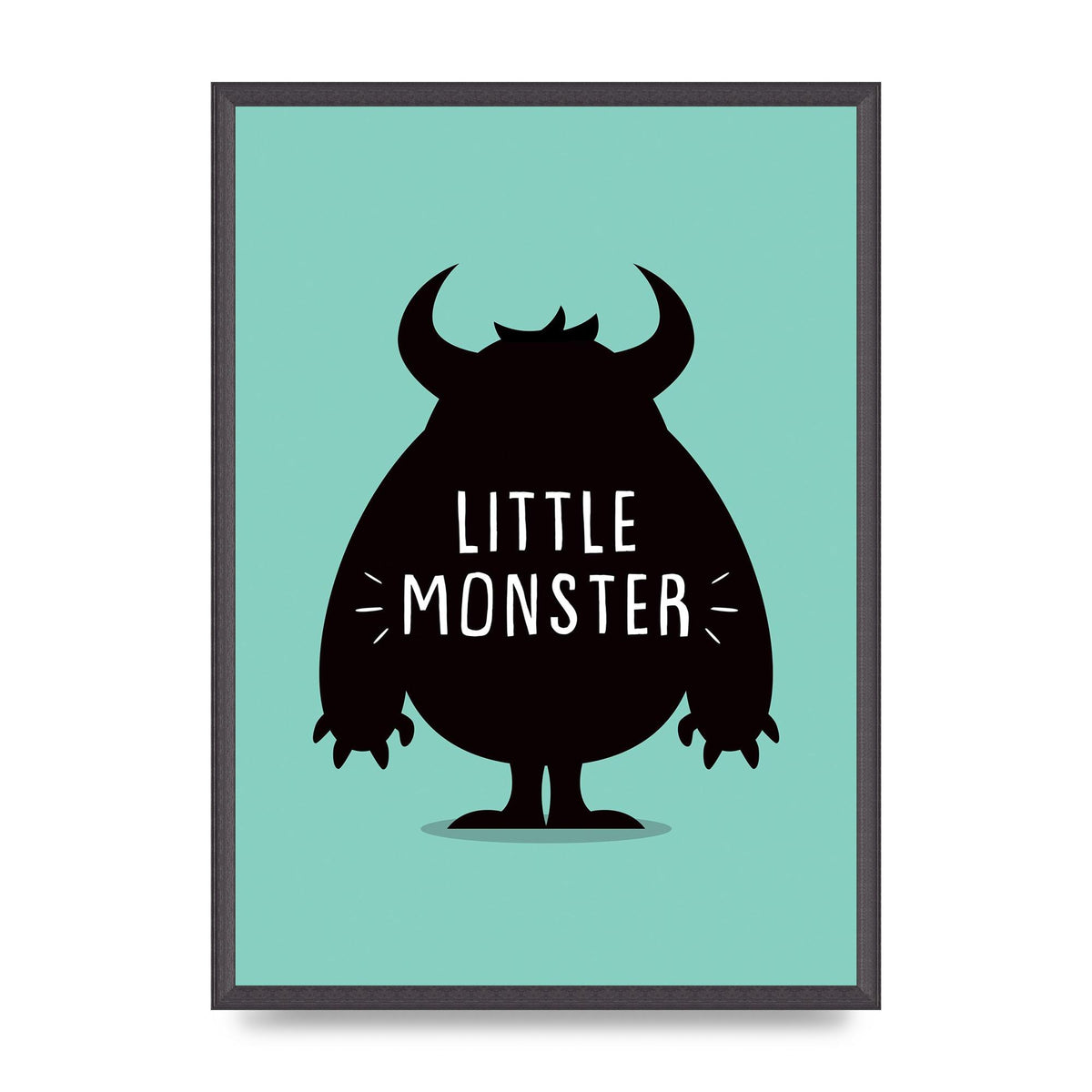 Little Monster Art For The Home - A2 framed