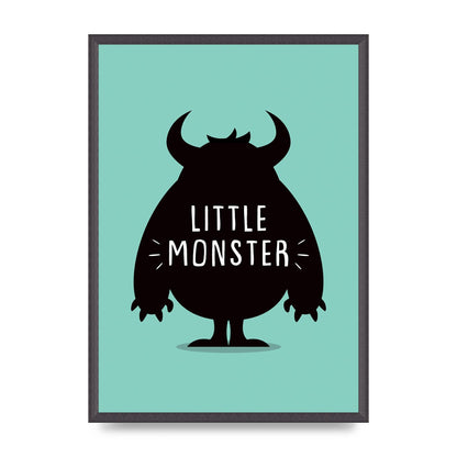 Little Monster Art For The Home - A2 framed