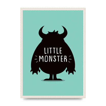 Little Monster Art For The Home - A2 framed