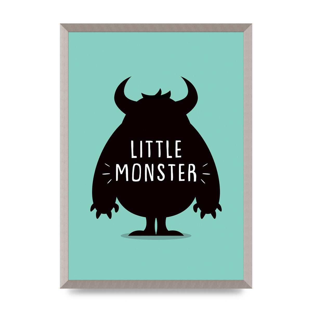 Little Monster Art For The Home - A2 framed