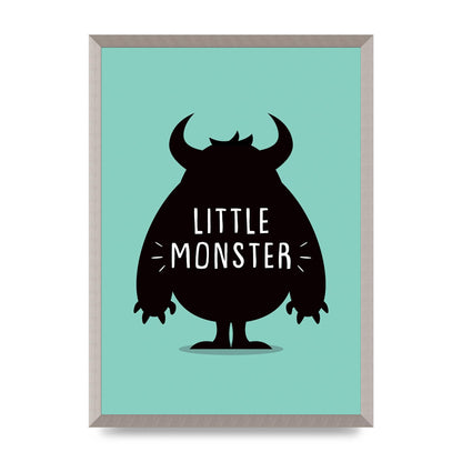 Little Monster Art For The Home - A2 framed