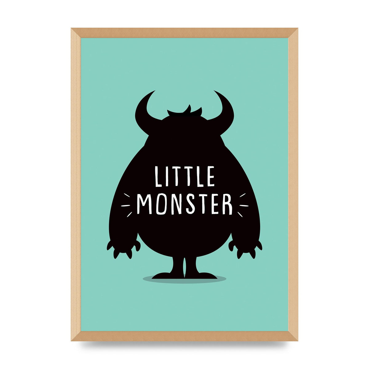Little Monster Art For The Home - A2 framed