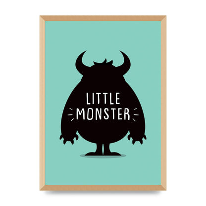 Little Monster Art For The Home - A2 framed