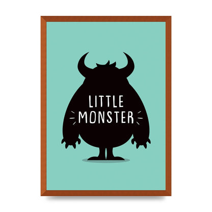 Little Monster Art For The Home - A2 framed