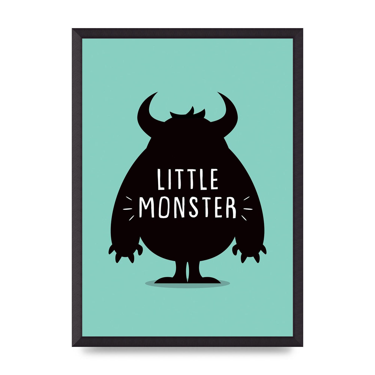 Little Monster Art For The Home - A2 framed
