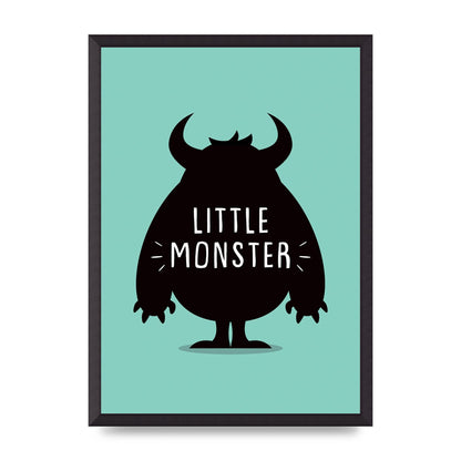 Little Monster Art For The Home - A2 framed