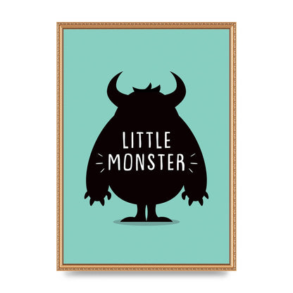 Little Monster Art For The Home - A2 framed
