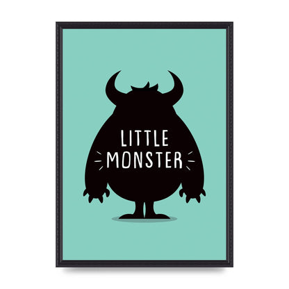 Little Monster Art For The Home - A2 framed