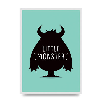Little Monster Art For The Home - A2 framed