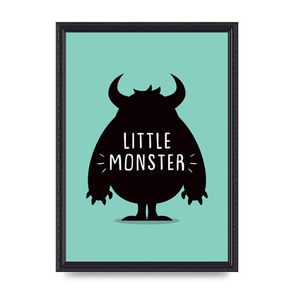 Little Monster Art For The Home - A3 framed