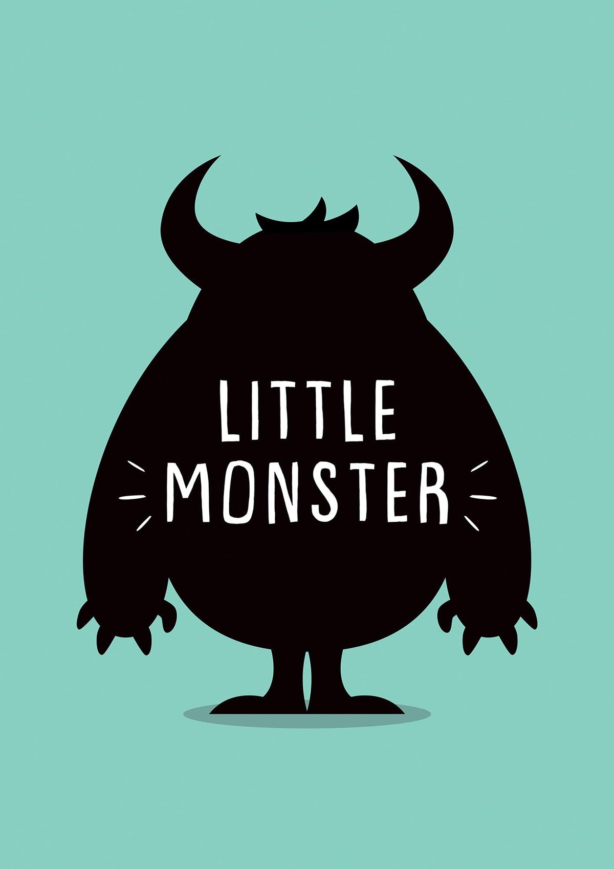 Little Monster Art For The Home - detail