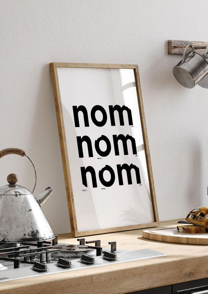 Nom Nom Nom" Art For The Home - kitchen 1