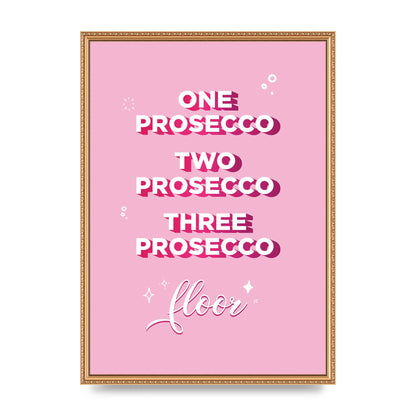 One Prosecco" Art For The Home - A2 framed