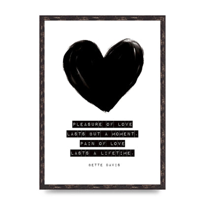 Pleasure Of Love Art For The Home - A2 framed