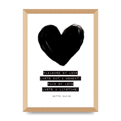 Pleasure Of Love Art For The Home - A3 framed