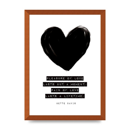 Pleasure Of Love Art For The Home - A3 framed