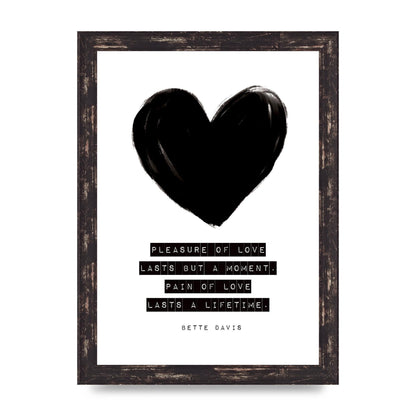 Pleasure Of Love Art For The Home - A4 framed