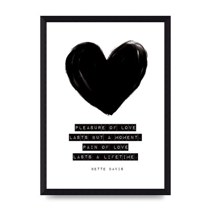 Pleasure Of Love Art For The Home - A4 framed