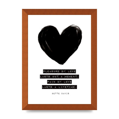 Pleasure Of Love Art For The Home - A4 framed