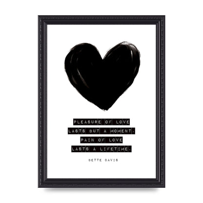 Pleasure Of Love Art For The Home - A4 framed