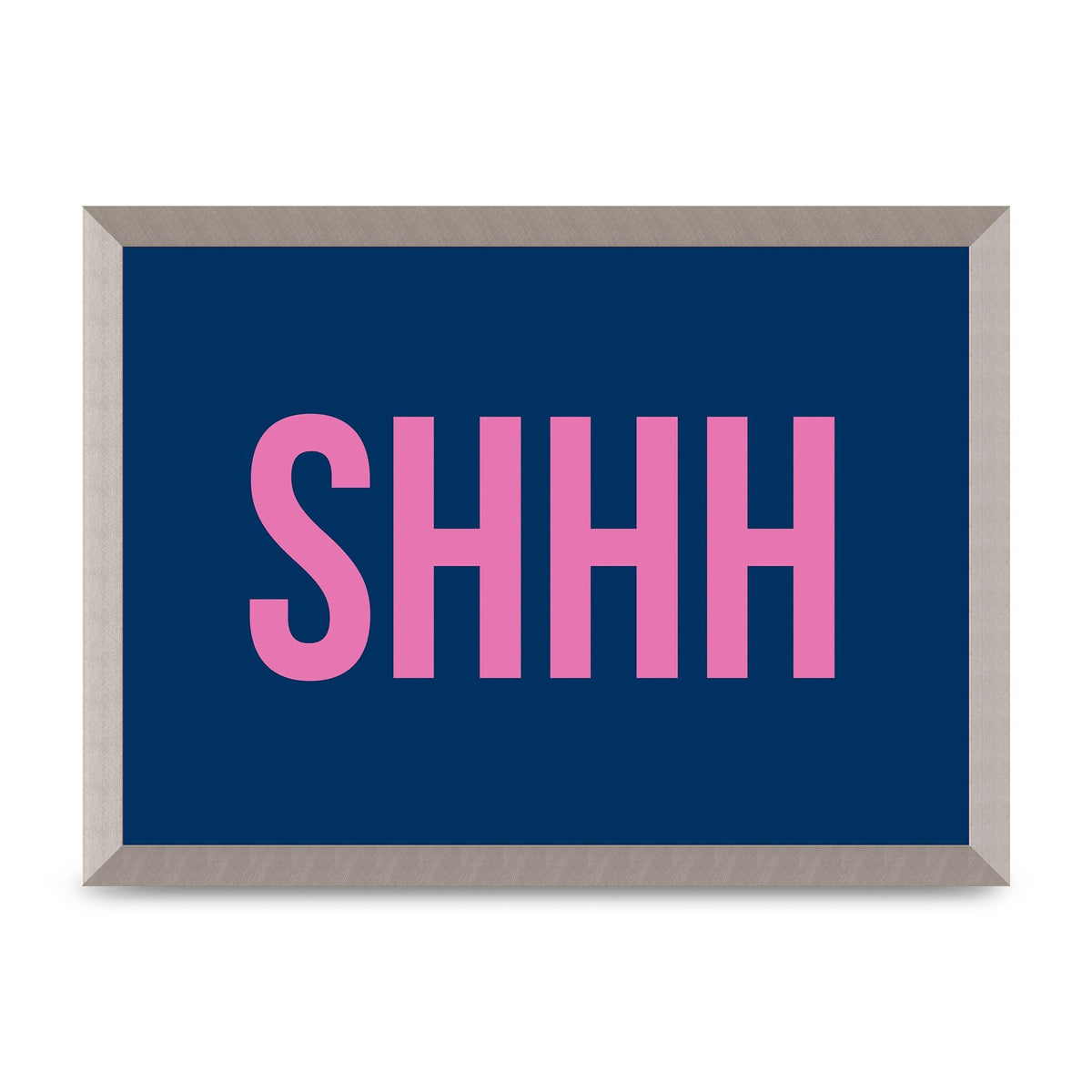 Shhh" Wall Art - A3 framed