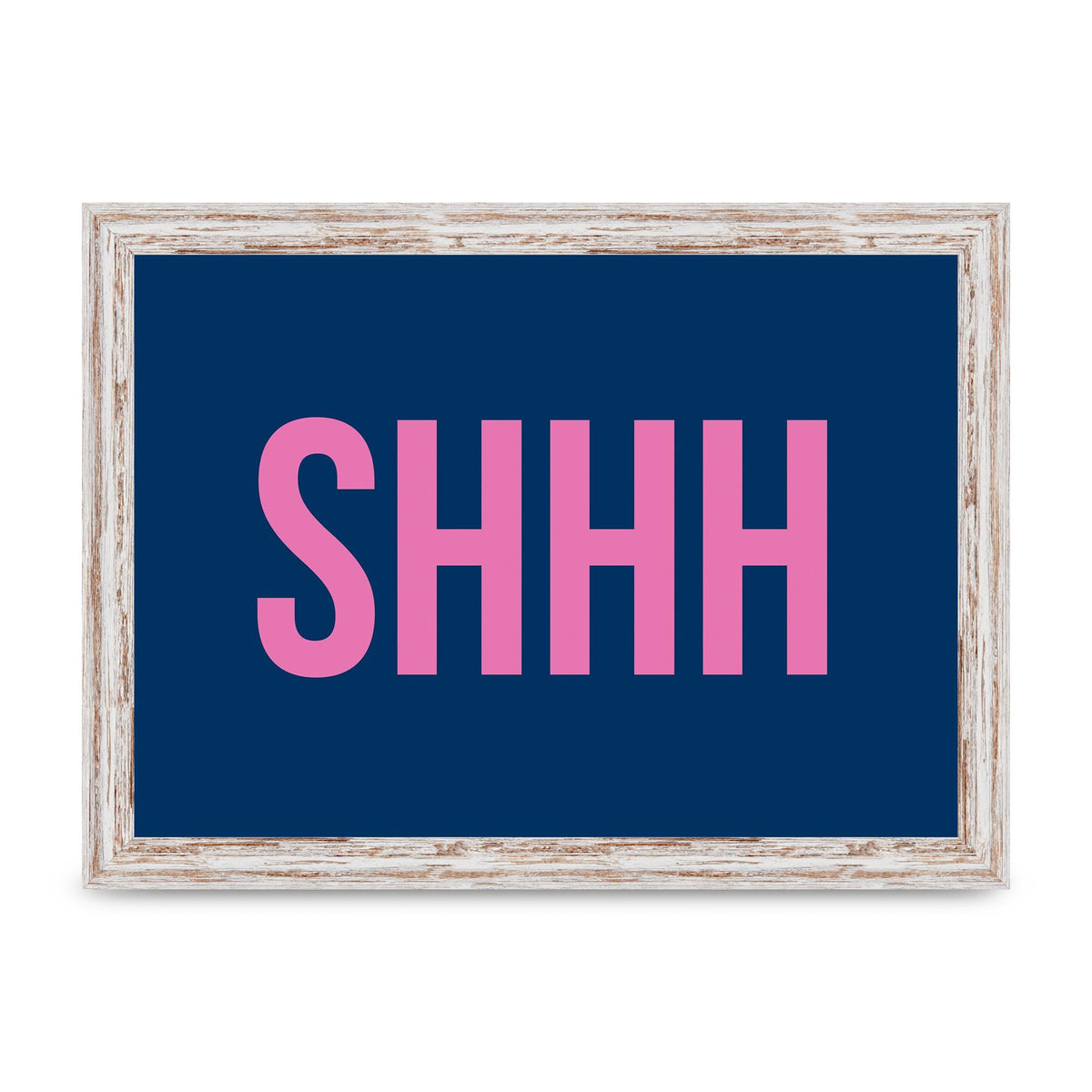 Shhh" Wall Art - A4 framed