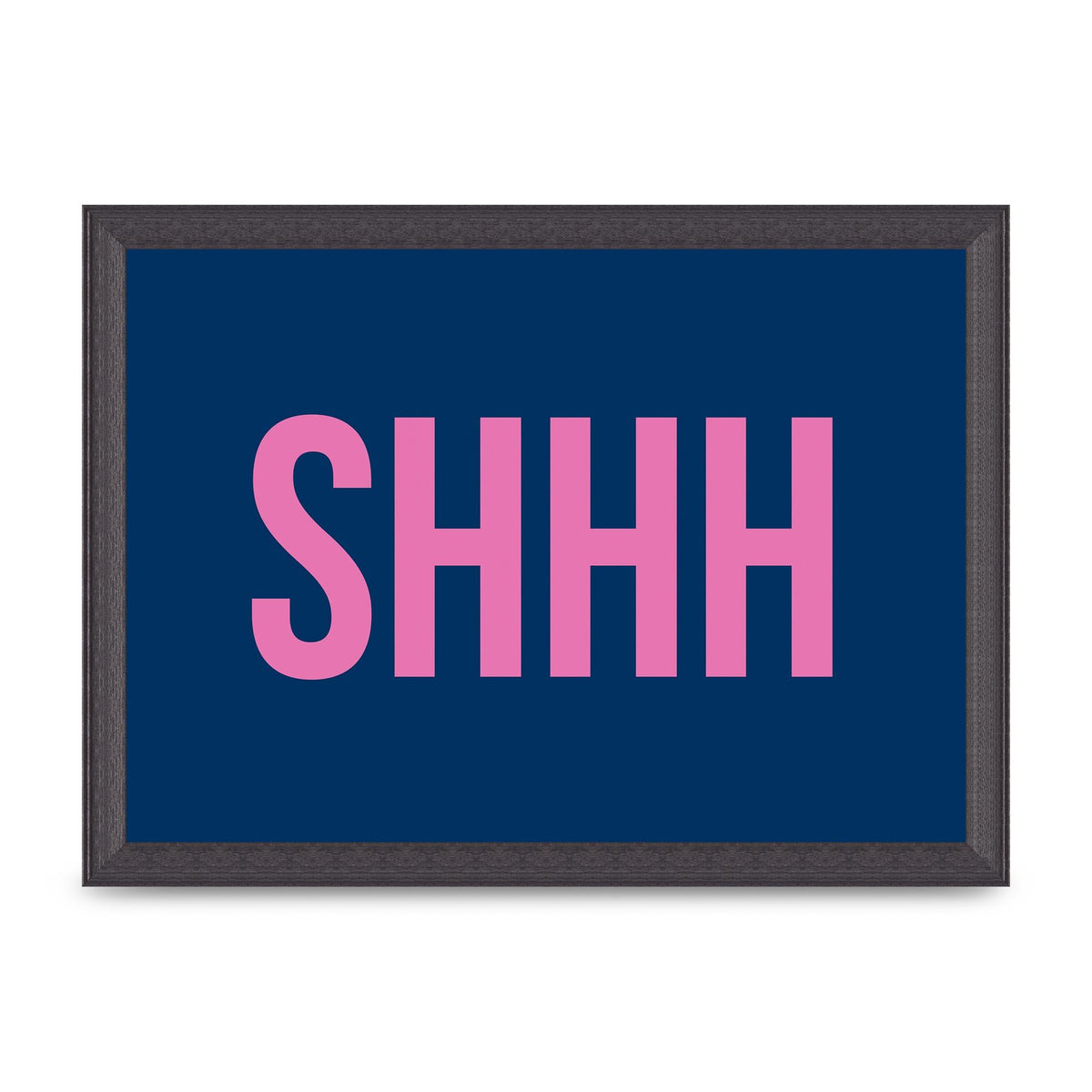 Shhh" Wall Art - A4 framed