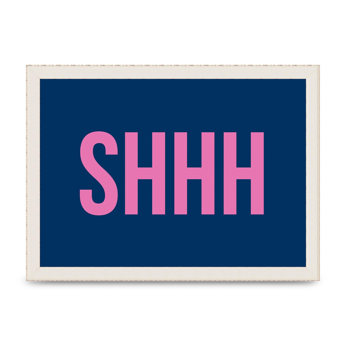 Shhh" Wall Art - A4 framed