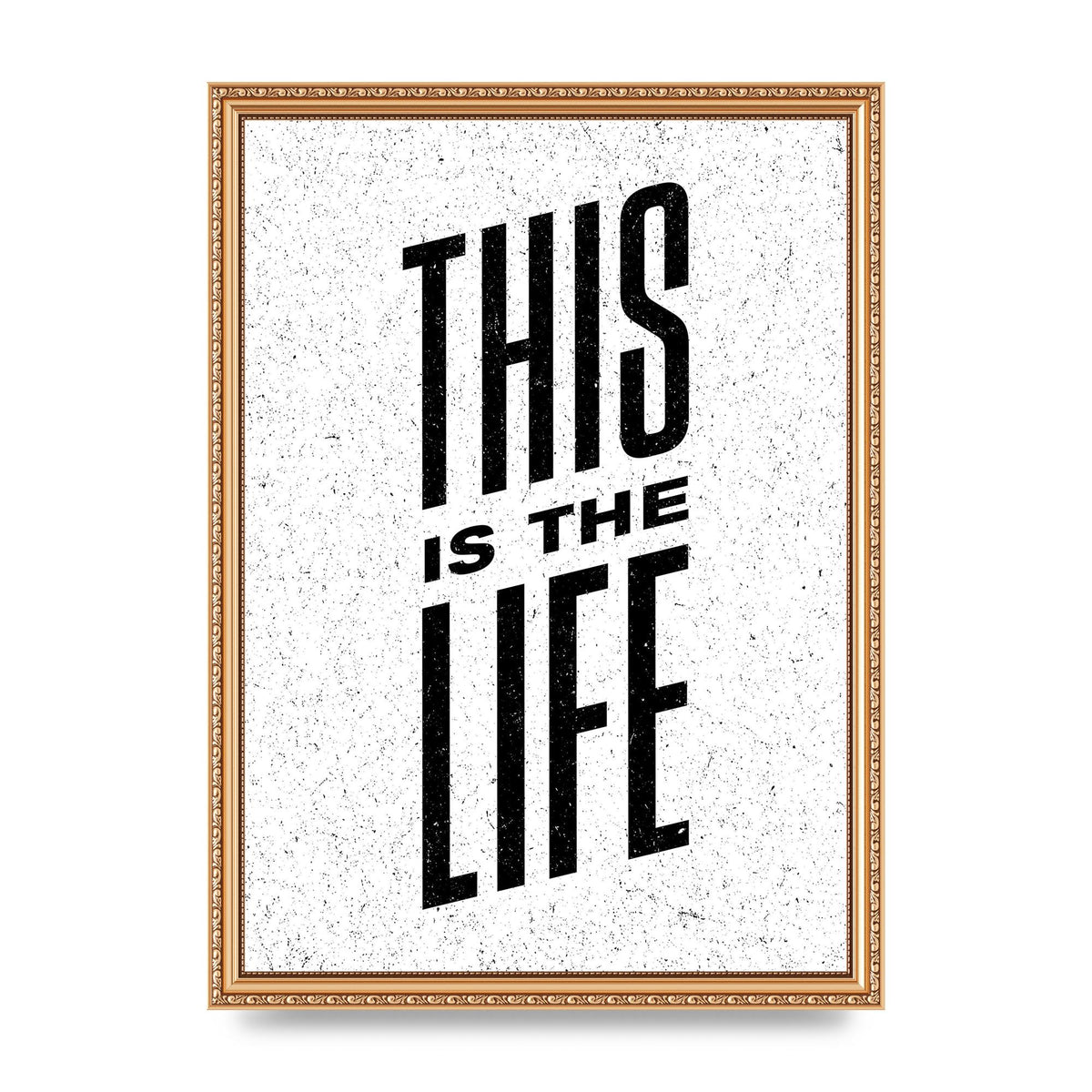 This Is The Life" Art For The Home - A3 framed
