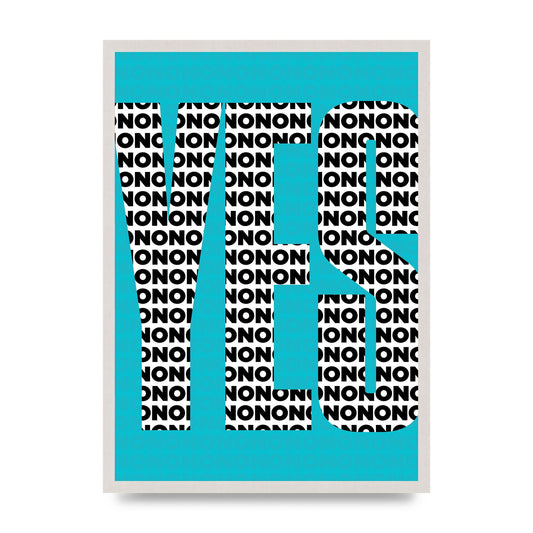 Yes Art For The Home - A2 framed