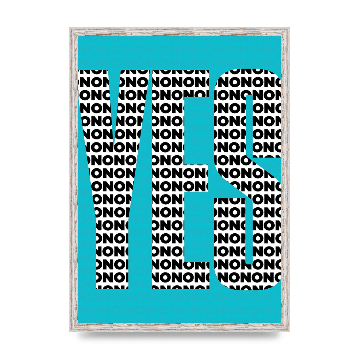 Yes Art For The Home - A2 framed