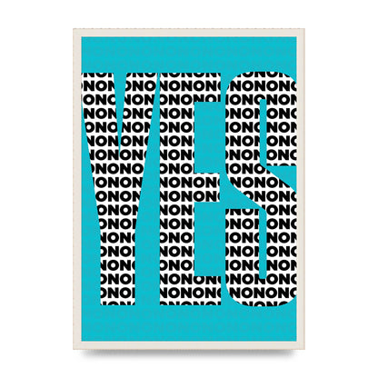 Yes Art For The Home - A2 framed